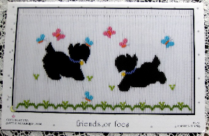 Little Memories Smocking Plate Friends Or Foes 171